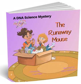 Dinky Amgios DNA Science Mystery Series Runaway Mouse Cover